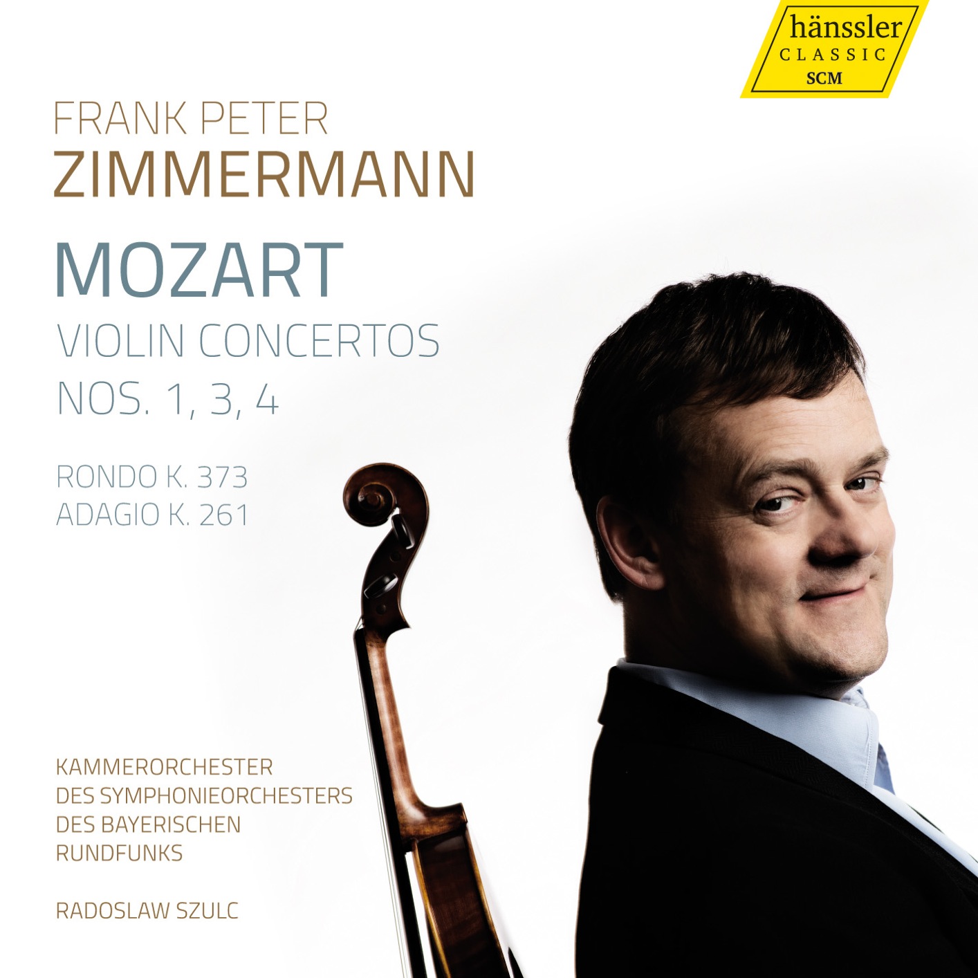 Cover Mozart: Violin Concertos Nos. 1, 3, 4, Rondo K. 373, Adagio K. 261