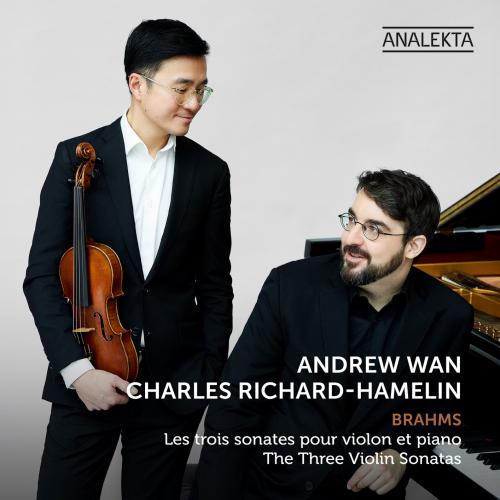 Cover Brahms: The Three Violin Sonatas