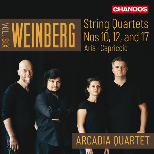 Cover Weinberg: String Quartets Vol. 6