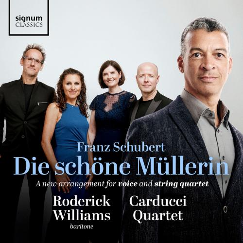 Cover Die schöne Müllerin: Arrangement for baritone and string quartet
