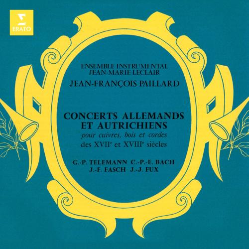 Cover Concerts allemands et autrichiens des XVIIe et XVIIIe siècles: Telemann, CPE Bach, Fasch & Fux