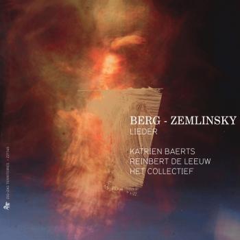 Cover Berg & Zemlinsky Lieder, Busoni, Webern