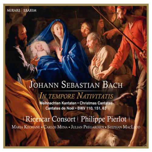 Cover JS Bach: In Tempore Nativitatis - Christmas Cantatas BWV 110, 151, 63