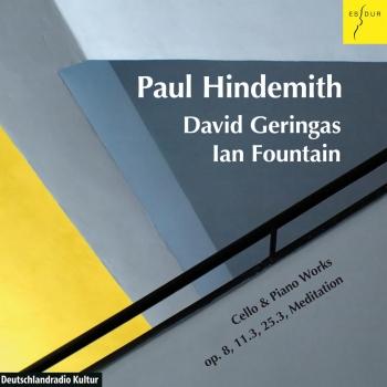 Cover Hindemith: Drei Stücke: Op. 8 / Sonate, Op. 25.3 / Sonate, Op. 11.3 / Meditation aus Nobilissima Visione