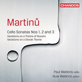 Cover Bohuslav Martinu: Cello Sonatas Nos. 1, 2 & 3