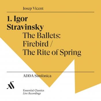 Cover Igor Stravinsky. The Ballets: Firebird / The Rite of Spring