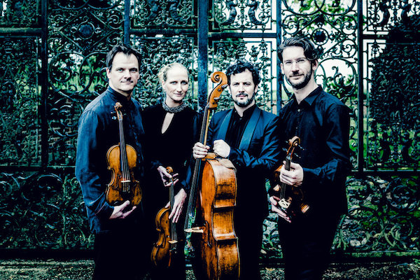 Navarra String Quartet, Benjamin Marquise Gilmore, Alison Teale, Rob Buckland