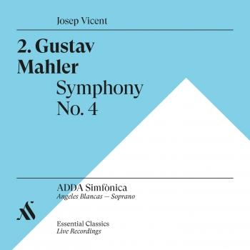 Cover Gustav Mahler. Symphony No. 4