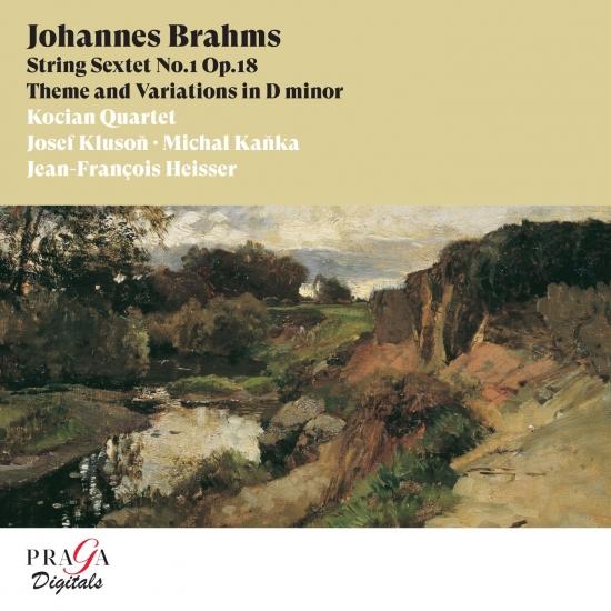 Cover Johannes Brahms: String Sextet No. 1, Theme and Variations in D Minor (Remastered)