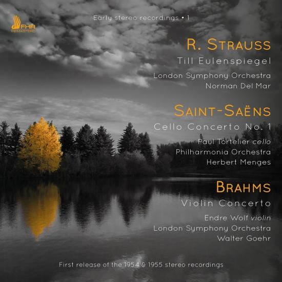 Cover Strauss, Saint-Saëns & Brahms: Orchestral Works (Remastered)