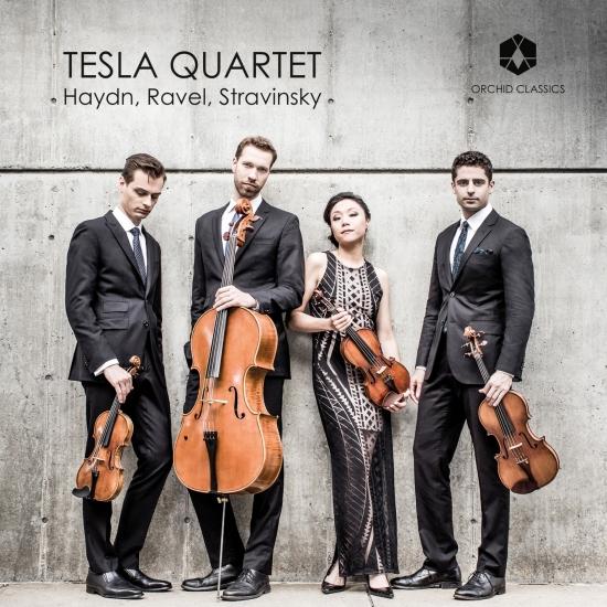 Cover Haydn, Ravel & Stravinsky: Works for String Quartet