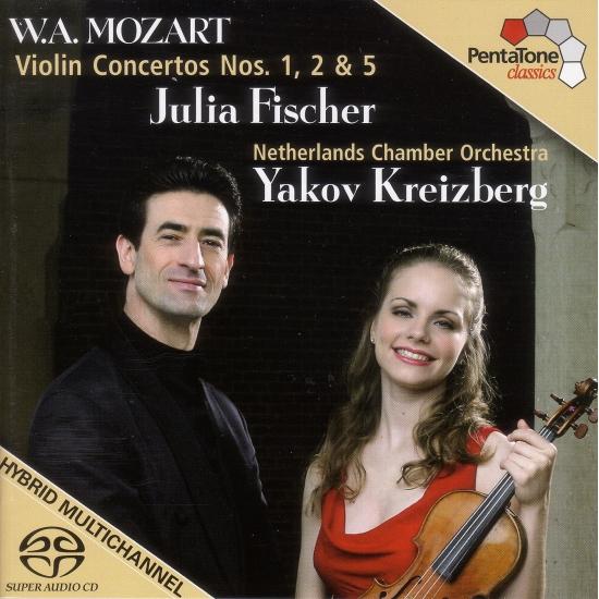 Cover Mozart: Violin Concertos Nos. 1, 2 and 5