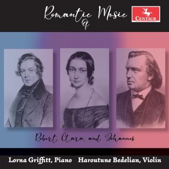 Cover R. Schumann, C. Schumann & Brahms: Romantic Music