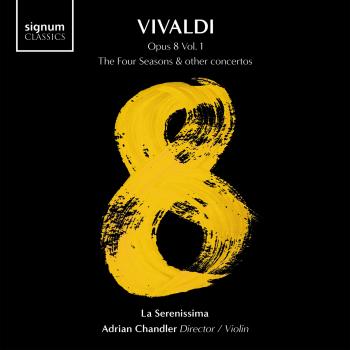 Cover VIVALDI 8 Volume 1: The Four Seasons & other concertos