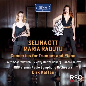 Cover Shostakovich, Weinberg & Jolivet: Concertos for Trumpet & Piano