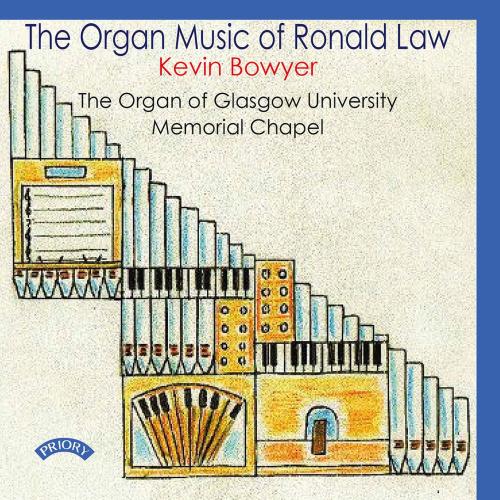 Cover The Organ Music of Ronald Law