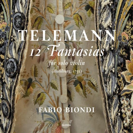 Cover Telemann: 12 Fantasias for Solo Violin, TWV 40
