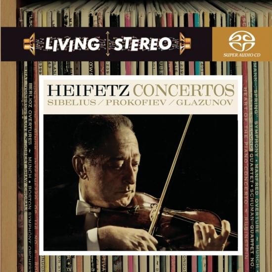 Cover Sibelius / Prokofiev / Glazunov: Violin Concertos