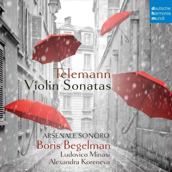 Cover Telemann: Violin Sonatas