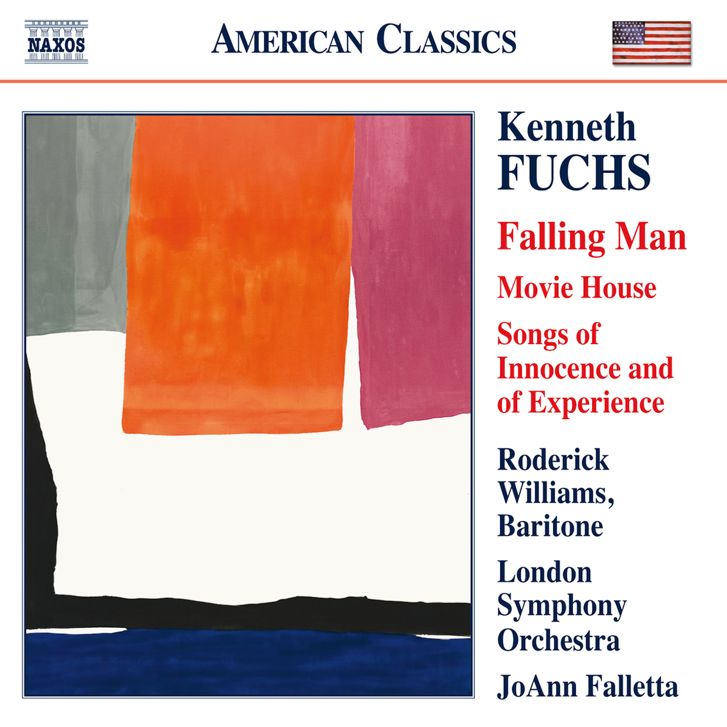 Cover Kenneth Fuchs: Works for Baritone Voice & Orchestra