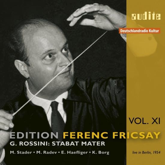 Cover Edition Ferenc Fricsay (XI) - G. Rossini Stabat Mater (Remastered)