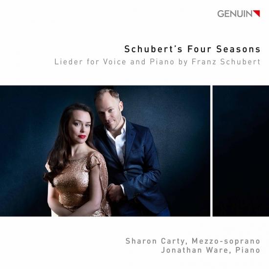 Cover Schubert’s Four Seasons: Lieder for Voice & Piano by Franz Schubert