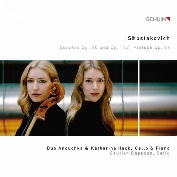 Cover Shostakovich: Sonatas, Op. 40 & Op. 147