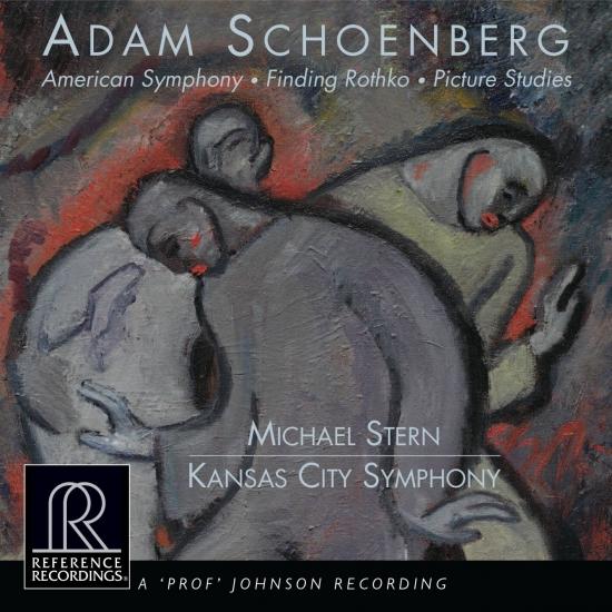 Cover Adam Schoenberg: American Symphony, Finding Rothko & Picture Studies