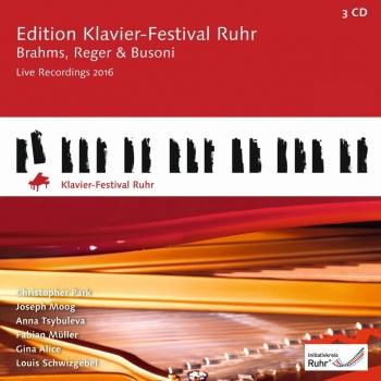 Cover Brahms, Reger & Busoni: Edition Klavier-Festival Ruhr, Vol. 35