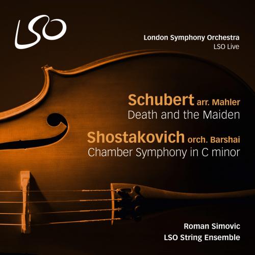 Cover Schubert: Death and the Maiden - Shostakovich: Chamber Symphony in C Minor