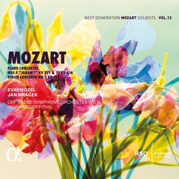 Cover Mozart: Piano Concertos Nos. 9 in E-Flat Major, KV 271 -Jenamy- & 12 KV 414, Violin Concerto No. 2 KV 211