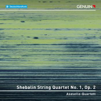 Cover Shebalin String Quartet No. 1, Op. 2