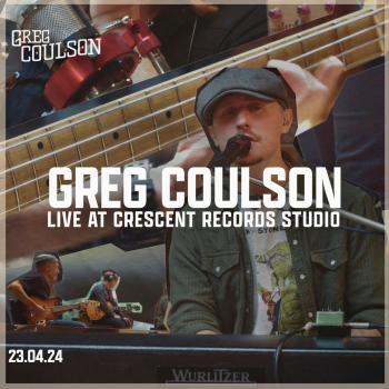 Cover Greg Coulson: Live at Crescent Records Studio