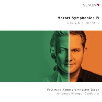 Cover Mozart Symphonies IV – Nos. 4, 5, 6, 10, and 12