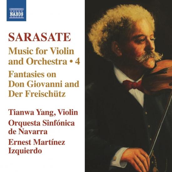 Cover Sarasate: Music for Violin and Orchestra, Vol. 4