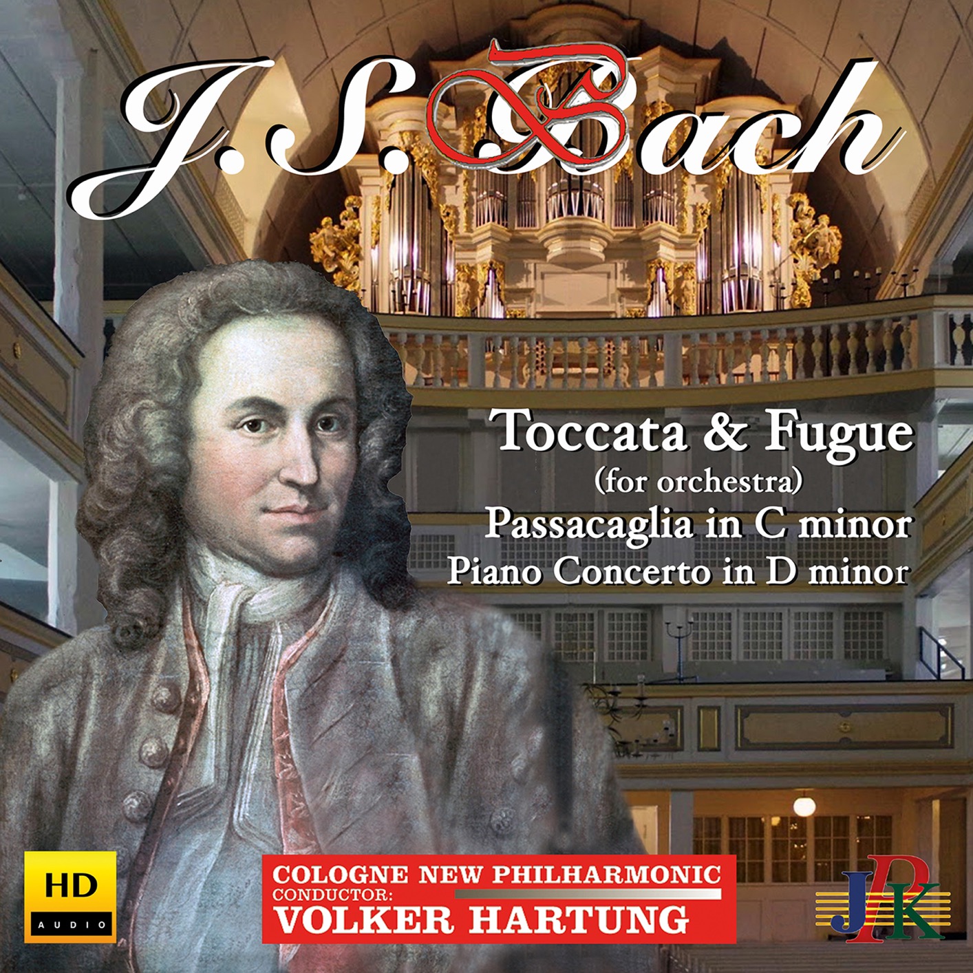 Cover Bach: Works for Piano & Orchestra