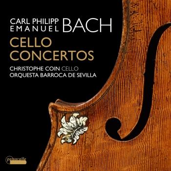 Cover C.P.E. Bach: Cello Concertos - Christophe Coin