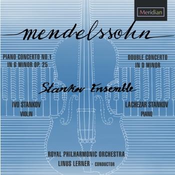 Cover Concerto for Piano and Orchestra Number 1 in G minor Op. 25, Concerto for Violin, Piano and Orchestra in D minor