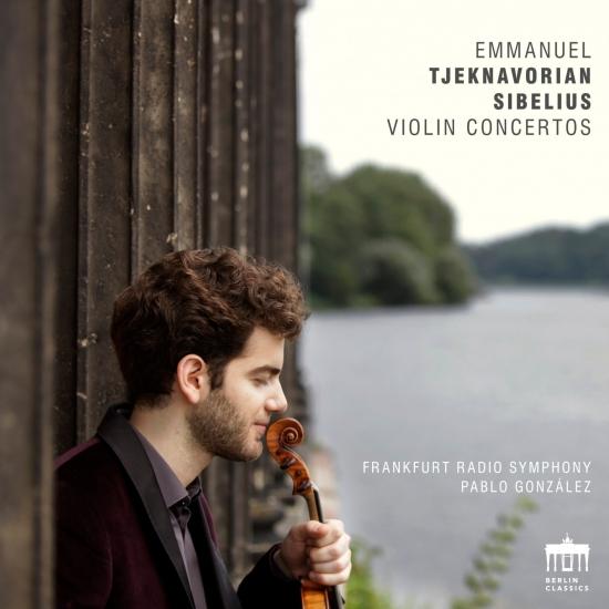 Cover Tjeknavorian & Sibelius: Violin Concertos