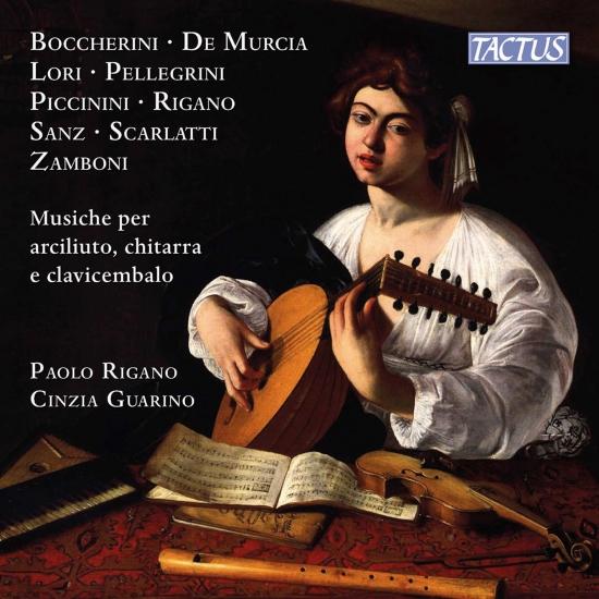 Cover Boccherini, de Murcia, & Others: Music for Archlute, Baroque Guitar, Organ & Harpsichord