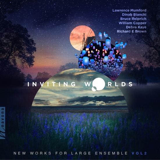 Cover Inviting Worlds: New Works for Large Ensemble, Vol. 2