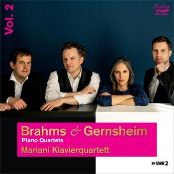 Cover Brahms & Gernsheim Piano Quartets, Vol. 2