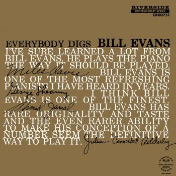 Cover Everybody Digs Bill Evans (Mono Mix / Remastered 2024)