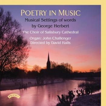 Cover Poetry in Music: Musical Settings of Words by George Herbert