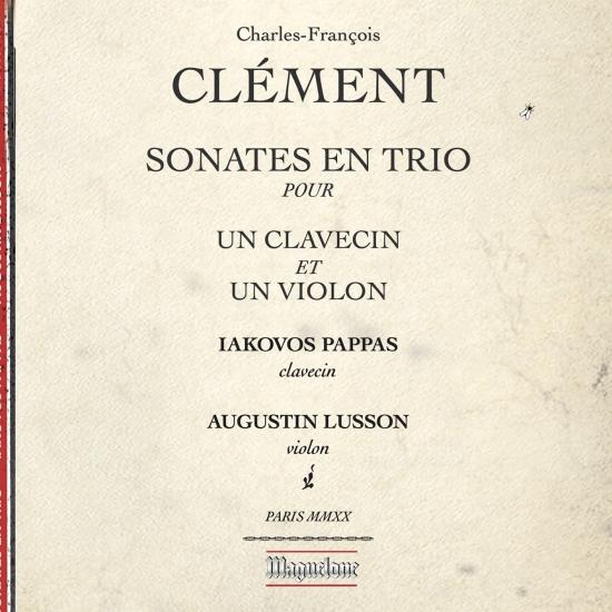 Cover Clément: Sonatas for Violin & Harpsichord