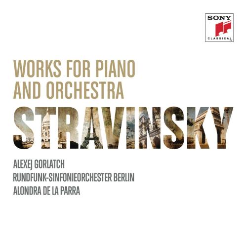 Cover Stravinsky: Works for Piano and Orchestra