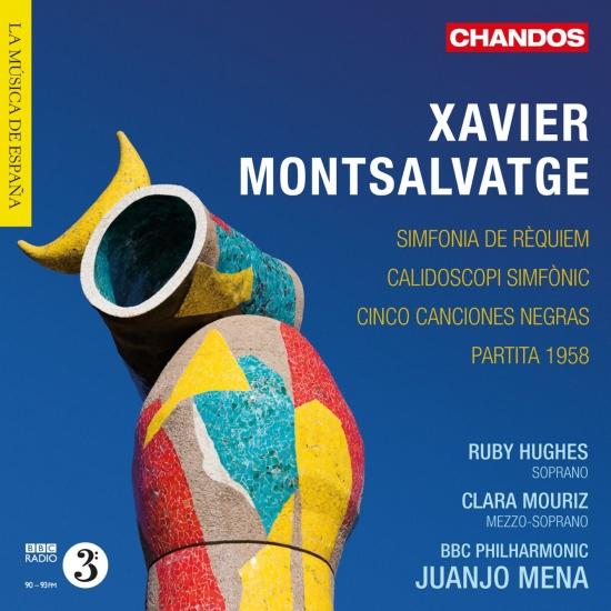 Cover Montsalvatge: Partita 1958, Cinco Cancione Negras, Calidoscopi simfònic & Simfonia de Rèquiem