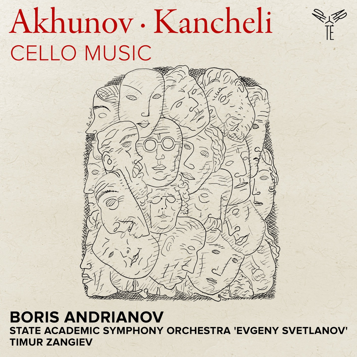 Cover Akhunov and Kancheli: Cello Music