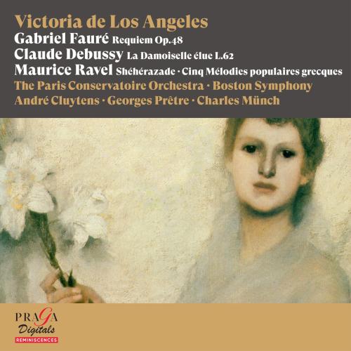 Cover Victoria de Los Angeles: Fauré, Debussy & Ravel