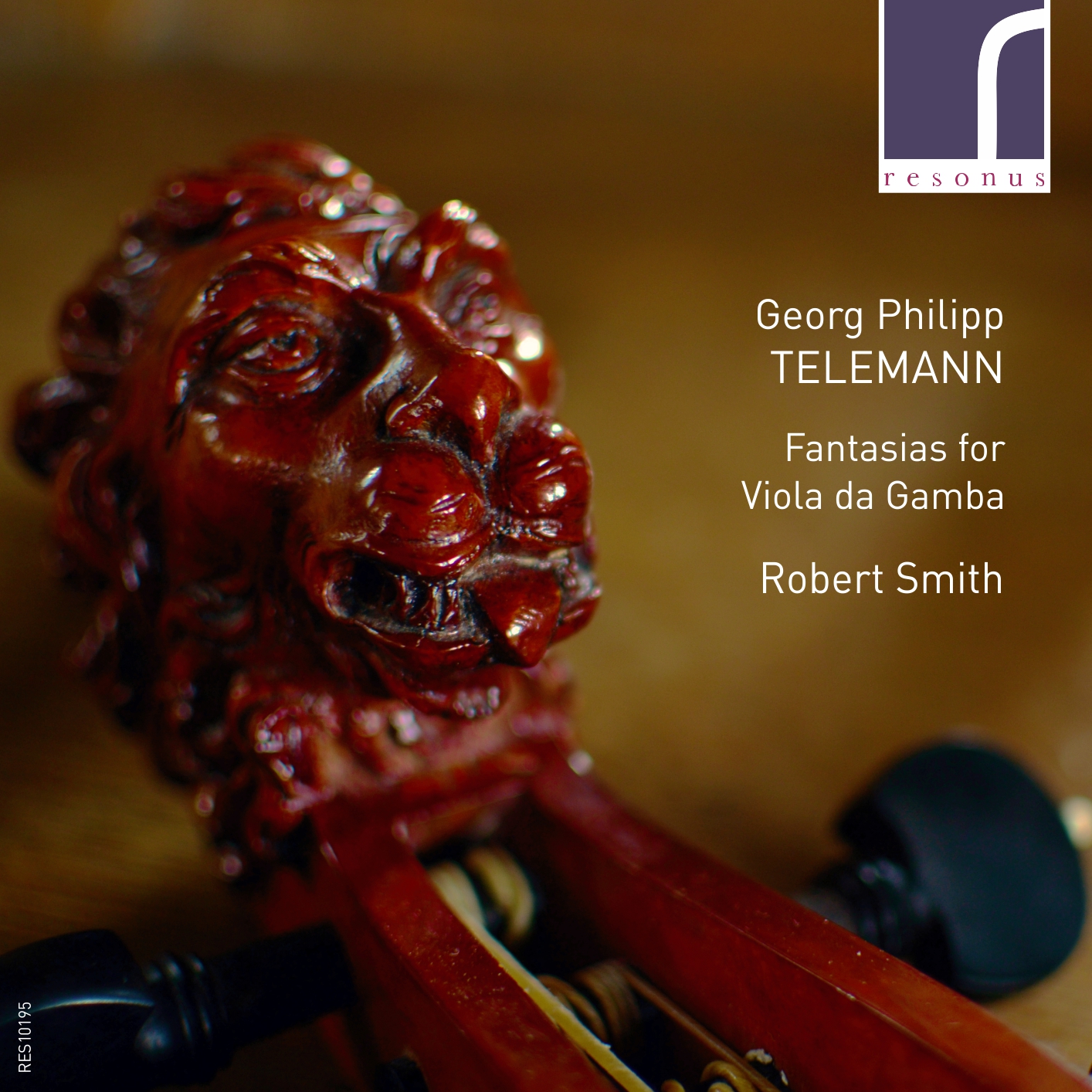 Cover Georg Philipp Telemann: Fantasias for Viola da Gamba